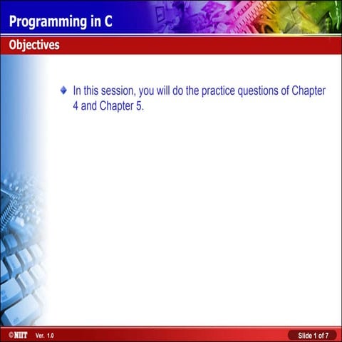 C programming session 10