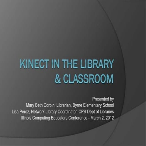 CPS KINECT - ICE 2012