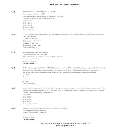 Cpt accounts(b.r.s) imp mcq's & solutions