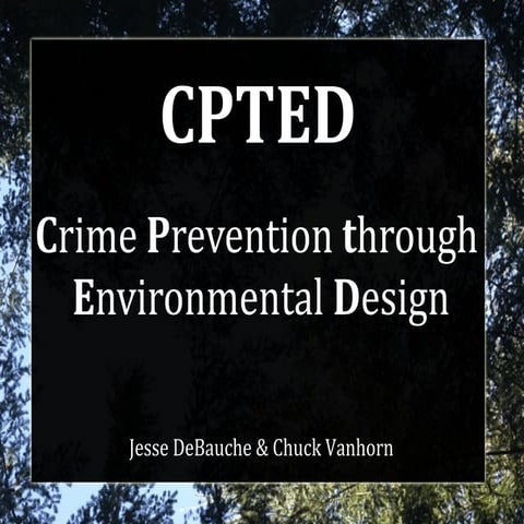 CPTED Presentation | PPT