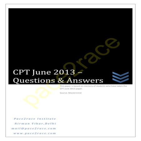 Cpt june2013 questionpaper - final