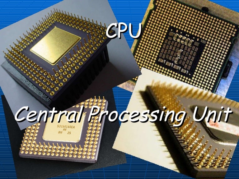 Cpu
