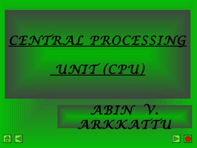 Cpu
