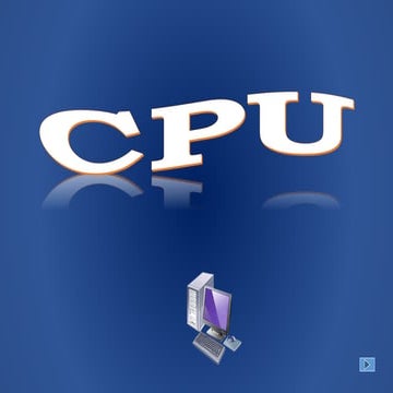 Elementos de la cpu | PPTX