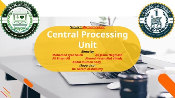 CPU (Central Processing Units) | PPT