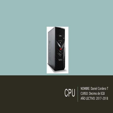CPU | PPTX