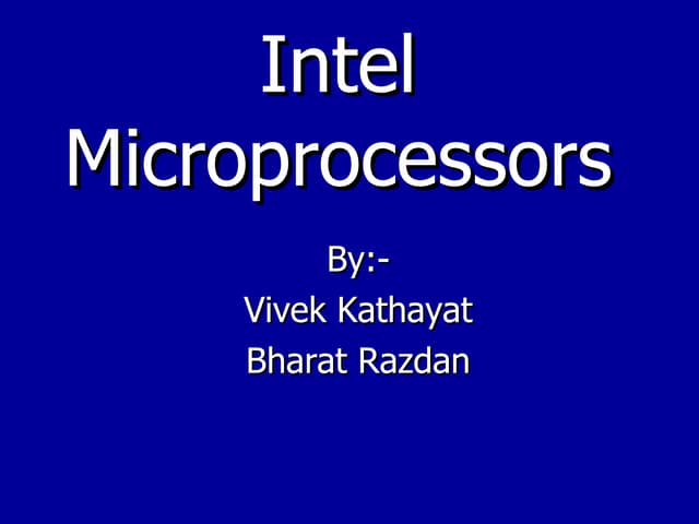 CPU HISTORY MUKUND