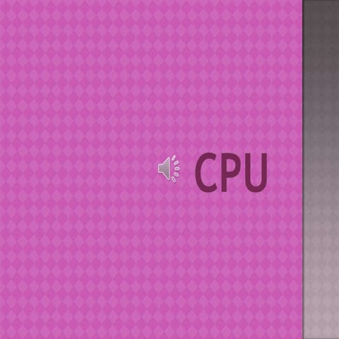 Cpu informatica