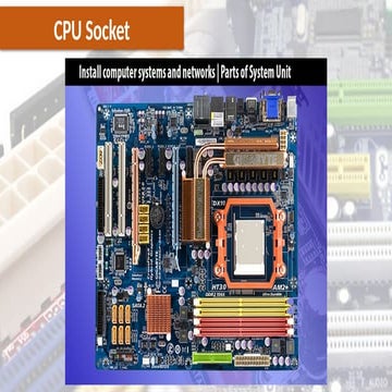 Presentation of Central Processing Unit Socket.pptx
