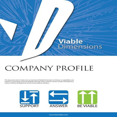 Viable Dimensions Company Profile