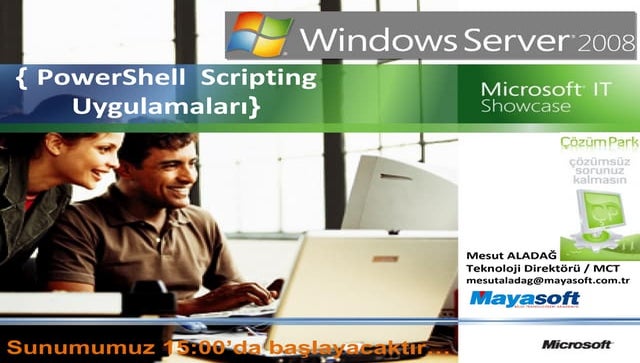 Windows Server 2008 (PowerShell Scripting Uygulamaları)