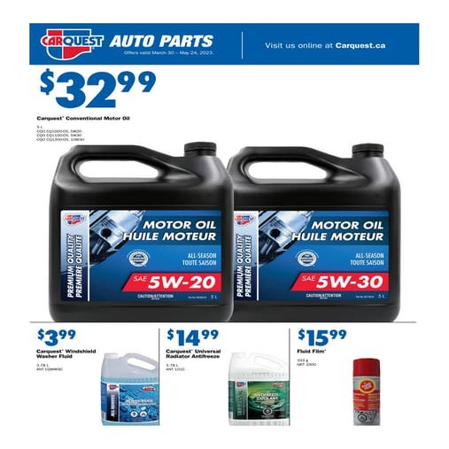 Auto Parts Fyler CarQuest PetesPaint.ca