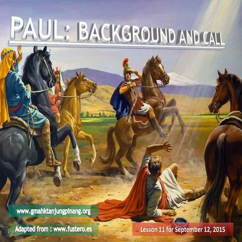 Sabbath School Lesson 11, 3rd quarter of 2015