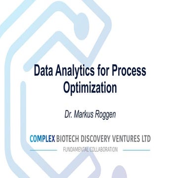 Data Analytics for Process Optimization | PPT