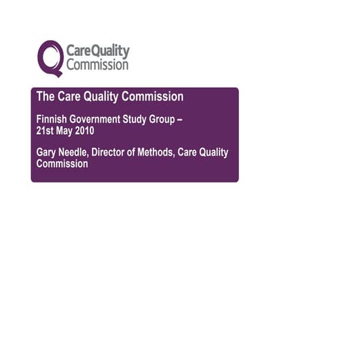 Care Quality Commission