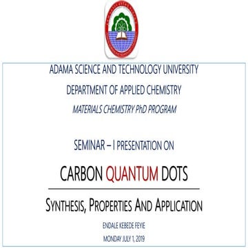 carbon quantum dots