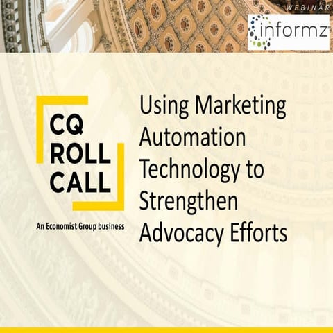 Using Marketing Automation Technology to Strengthen Advocacy Efforts