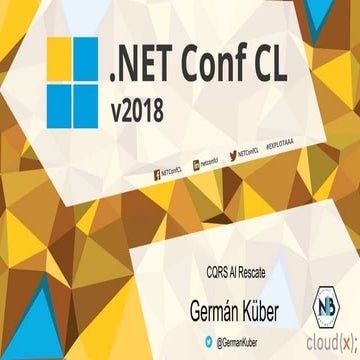 CQRS .NET Conf Chile 2018