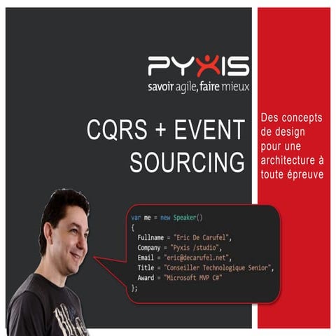 CQRS + Event Sourcing