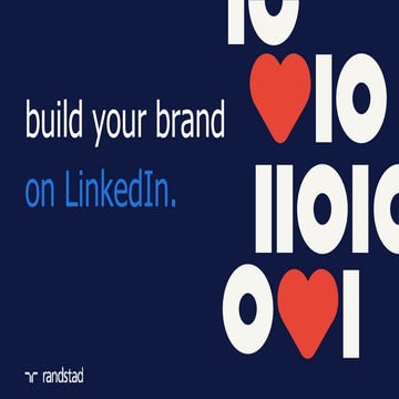 build your brand on LinkedIn