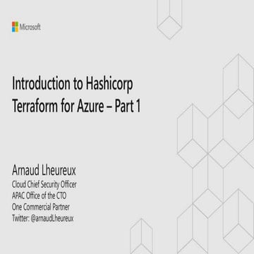 Introduction to Terraform for Azure
