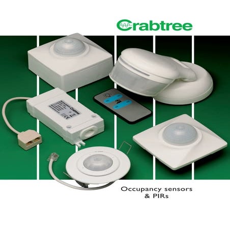 Crabtree occupancy sensors