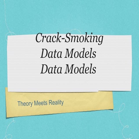 Crack Smoking Data Models