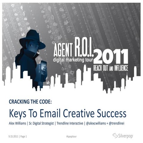 Cracking the code:   Keys to Email Creative Success