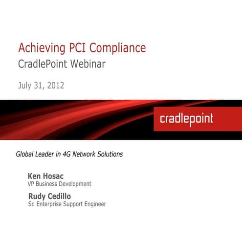 11 Strategies to Deploy PCI Compliant Networks