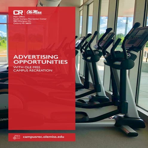 Advertise with Ole Miss Campus Recreation | PDF