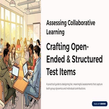 Group Assessments | PPTX