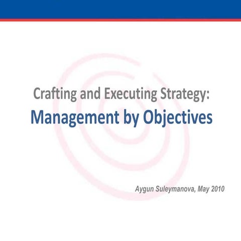 Crafting And Executing Strategy