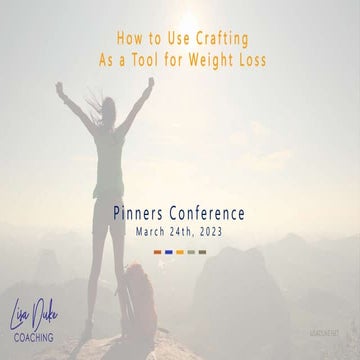 Crafting As a Tool for Weight Loss.pptx