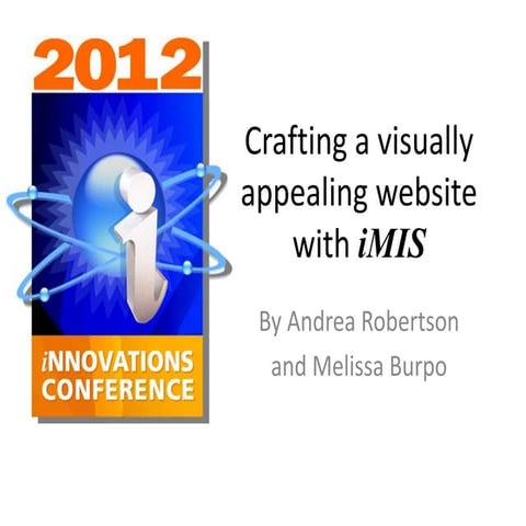 Crafting a visually appealing website with iMIS