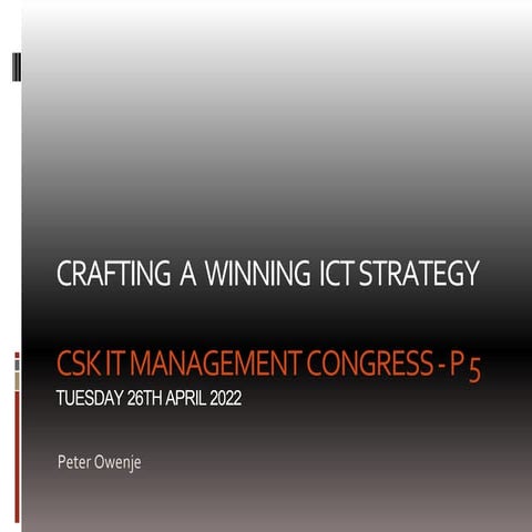 Crafting a winning ICT Strategy .pptx