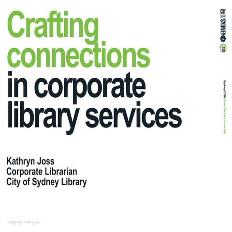 Crafting connections