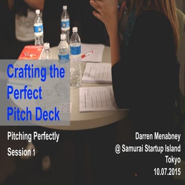 Crafting the Perfect Pitch Deck