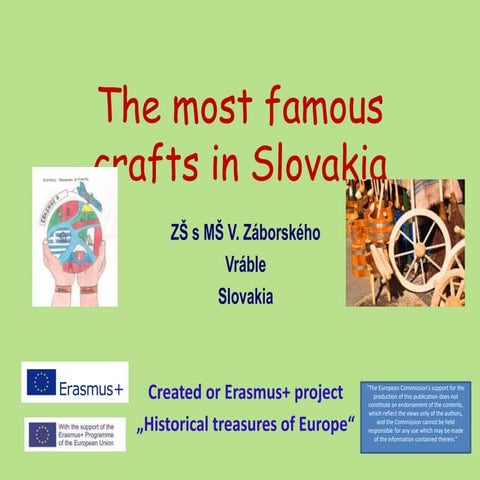 Crafts in slovakia