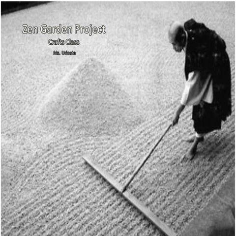 Crafts  Zen  Garden  Project
