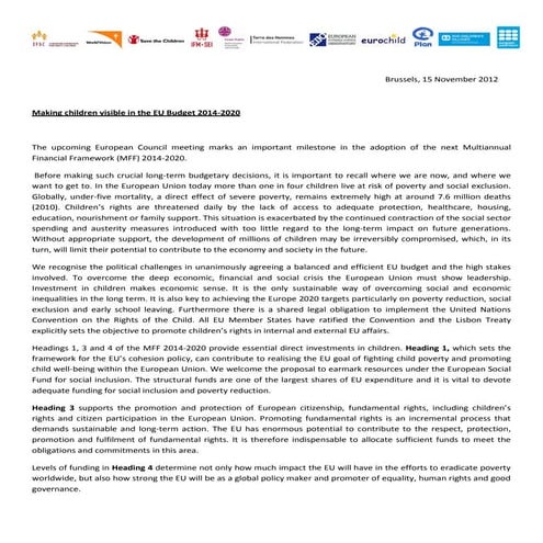 Crag mff statement november 2012