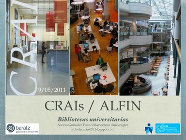 CRAIs /ALFIN ayer y hoy