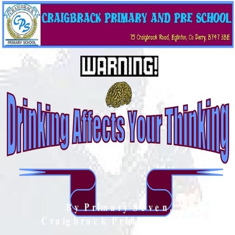 Alcohol and drugs use awareness (teenagers) | PPTX