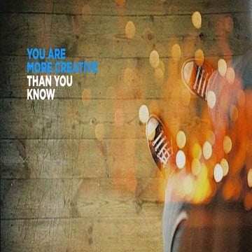 Keynote - You Are More Creative Than You Know - Craig Davis