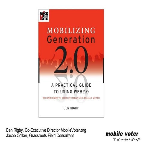 CraigsList Nonprofit Bootcamp - Mobile Voter - Extraordinaries Presentation