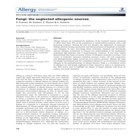 fungi allergy -2014-