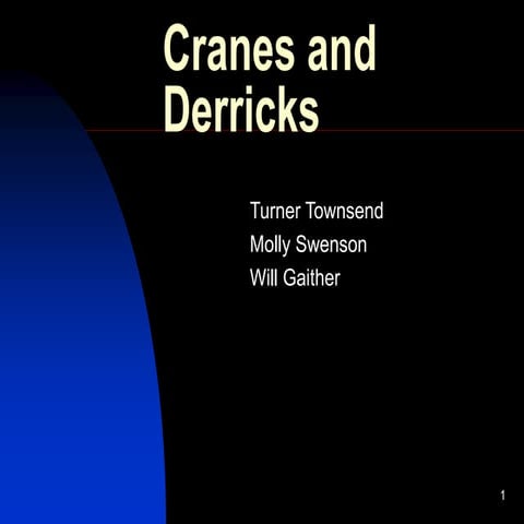 Cranes and Derricks-2.PPT