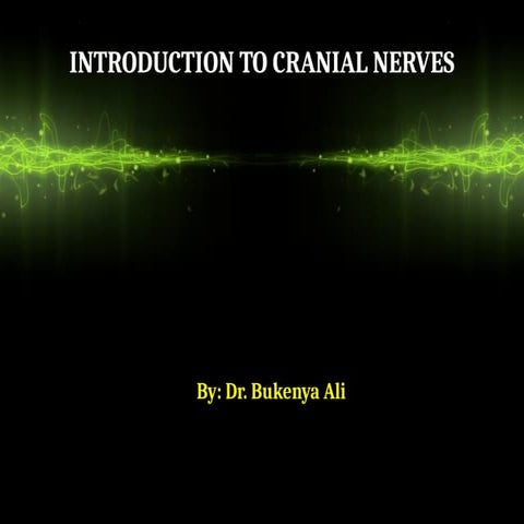 Cranial Nerves power point presentation.pptx