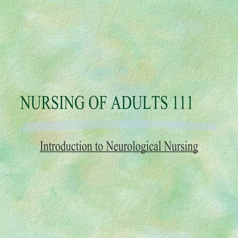 NurseReview.Org - Cranial Nerves Nursing Lecture