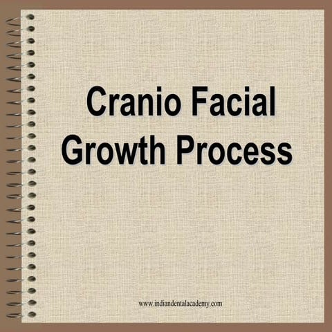 Craniofacial growth