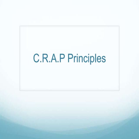 Crap presentation | PPTX